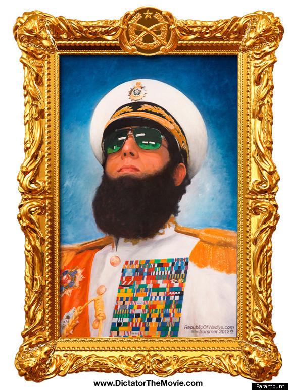 The Dictator with Sacha Baron Cohen
