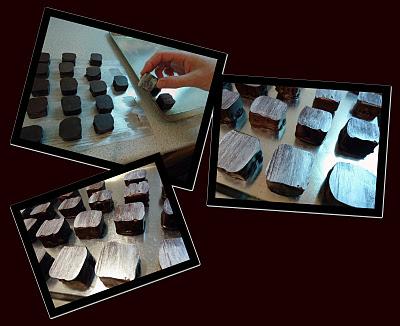 Chocolats fins - précieux croquants au gianduja Chocolats fins - précieux croquants au gianduja