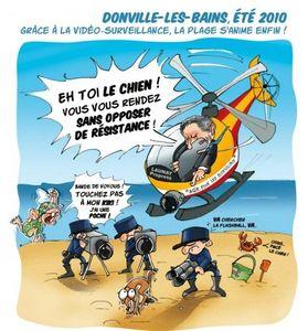 caméra au conseil municipal de Donville les Bains (50) : le maire lève la séance vidéosurveillance Donville les Bain