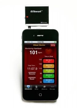 60beat - iPhone Test du cardiofréquencemètre 60beat RX pour iPhone et Android