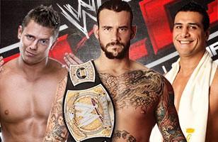 Championnat de la WWE : CM Punk Vs. Alberto Del Rio Vs. The Miz Championnat de la WWE : Triple Threat Match à TLC 2011