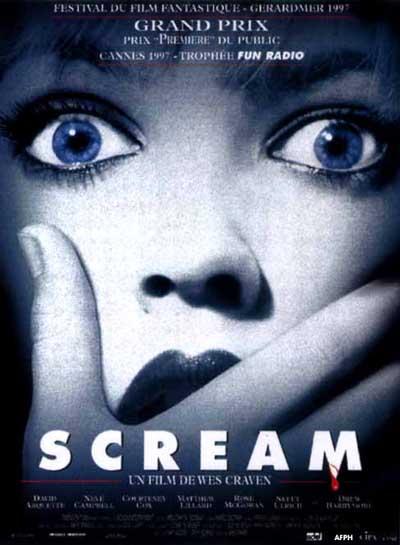 Affiche de 'Scream'