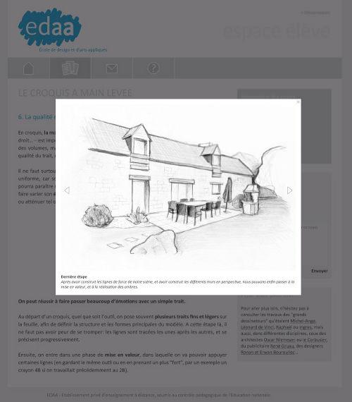 EDAA - Ecole de Design et d’Arts Appliqués toute neuve EDAA - Ecole de Design et d’Arts Appliqués toute neuve