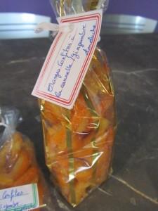 sachet d'oranges confites cannelle et gingembre sachet d'oranges confites cannelle et gingembre