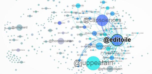 Knowtex_Editoile Cartographie Twitter de Metro'num par Knowtex
