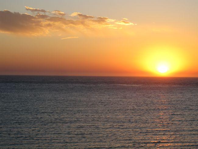 sunset Retour d’Australie