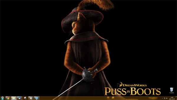 PussInBootsMovie 26 thèmes Windows 7 à télécharger gratuitement