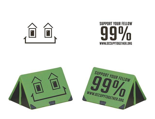 Good as... Occupy Wall street miniature Occupy All the Things Art
