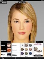 L’Oréal Paris maquille les femmes avec une application interactive iPad