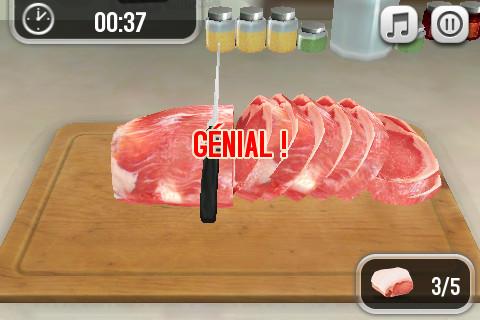 Cooking Coach: Le 1er jeu de Cuisne 3D sur l’App Store est Gratuit