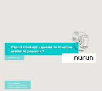Le slide du mercredi : Le Brand Content  - quand la marque prend le pouvoir ?