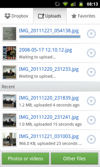 dropbox-ics-01 dropbox ics 01 324x540 Dropbox 2.0 compatible avec Android 4.0