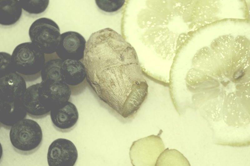 GREEN TEA2 Green Tea with Lemon & Blueberries