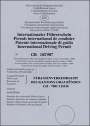 Permis de conduire Permis de conduire international