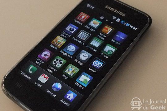 10708731 Pas dAndroid 4.0 pour les Samsung Galaxy S et Galaxy Tab