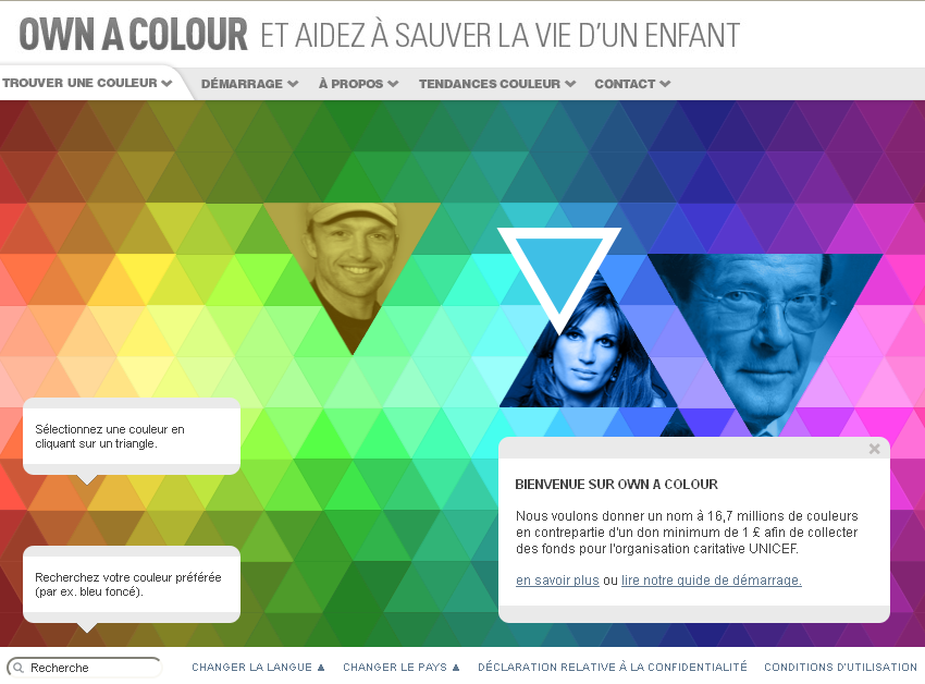 ownacolor Ownacolor : partenariat DULUX & UNICEF UK