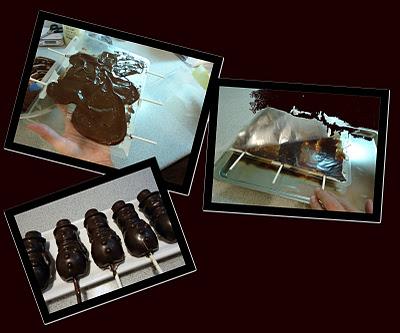 Bonhommes de neige guimauve Bonhommes de neige guimauve