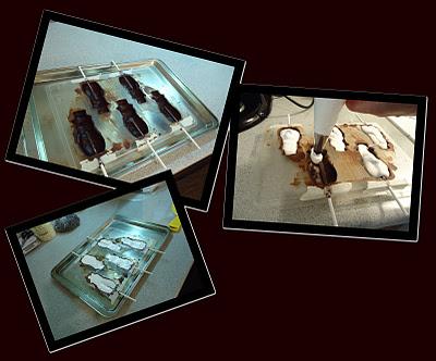 Bonhommes de neige guimauve Bonhommes de neige guimauve