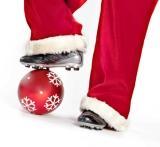 sport et noel pere noel fait du foot sport et noel pere noel fait du foot