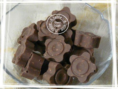 Panier gourmand chocolats aux éclats d'amandes