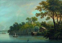 topffer-paysage-lacustre Quelques Aquarellistes suisses des 18 et 19 ème siècles : Léon Rodolphe Berthoud Alexandre Calame, Abraham Louis Rodolphe Ducros, Balthasar Anton Dunker, Salomon Gessner, Johann Joseph Hartmann, François Keisermann , Charles François Knébel, Gabriel I...