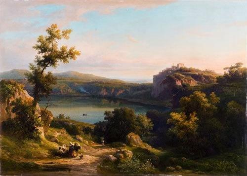 Charles-François_Knébel Quelques Aquarellistes suisses des 18 et 19 ème siècles : Léon Rodolphe Berthoud Alexandre Calame, Abraham Louis Rodolphe Ducros, Balthasar Anton Dunker, Salomon Gessner, Johann Joseph Hartmann, François Keisermann , Charles François Knébel, Gabriel I...