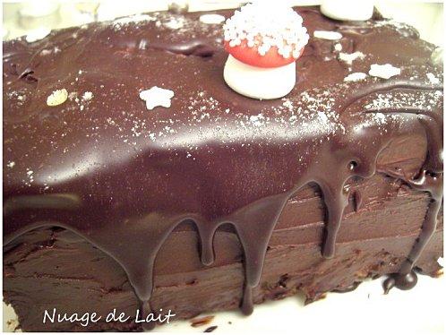 Bûche de Noël Chocolat, Café, Whisky PICT7839