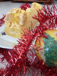 Bûche pomme, mousse au spéculoos P1050176