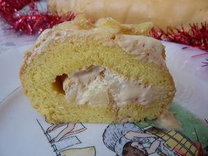 Bûche pomme, mousse au spéculoos P1050180