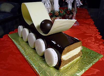 La bûche du réveillon La bûche du réveillon