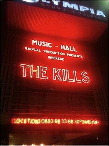 Live Report: The Kills – L’Olympia (12.11.2011)