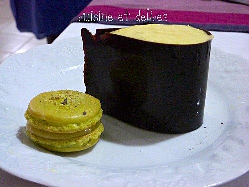larmes de chocolat et mousse de mangue P1020024
