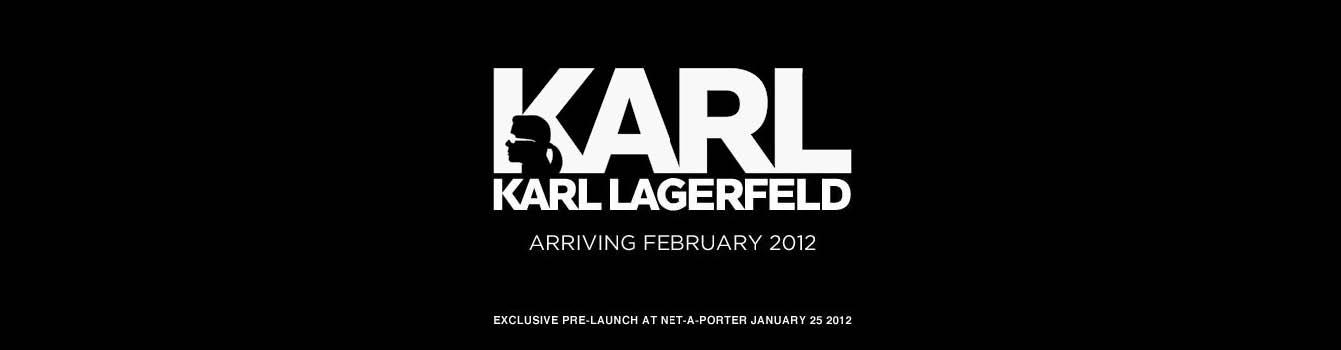 Karl Lagerfeld lance sa collection on-line !