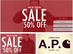 Kiosk 78 - Exclusive Mens Clothing and Fashion Soldes dhiver 2011 2012 en Angleterre