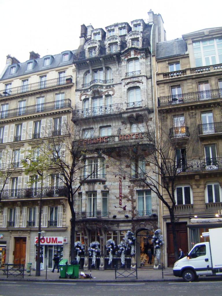 CERAMIC HOTEL 75017 PARIS (1) Art Nouveau à Paris : Hôtel Elysées Ceramic (Ceramic Hotel) de Jules Lavirotte