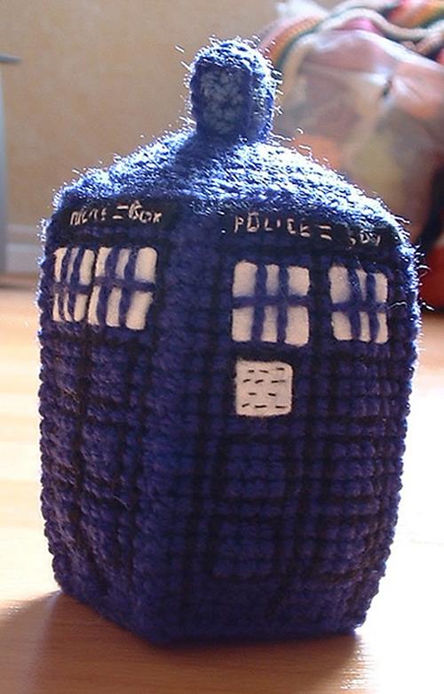 tardis tricot gnd geek doctor who Doctor who, en crochet doctorwho geek gnd geekndev