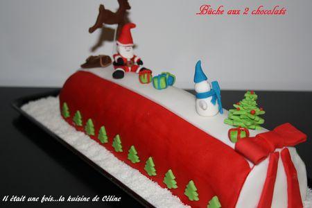 Bûche aux deux chocolats il_etait_une_fois