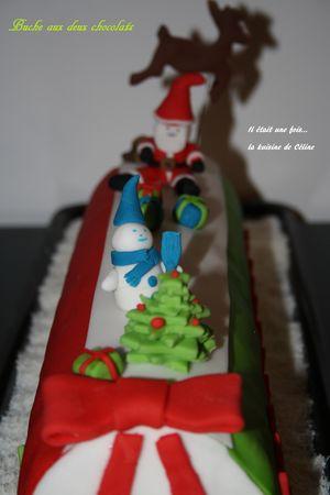 Bûche aux deux chocolats il_etait_une_fois