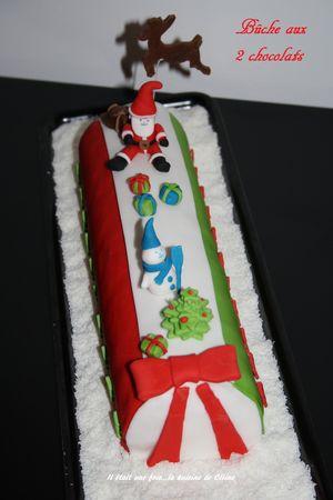 Bûche aux deux chocolats il_etait_une_fois