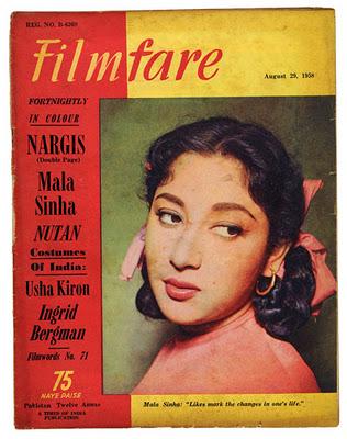 Filmfare Vintage : Mala Sinha