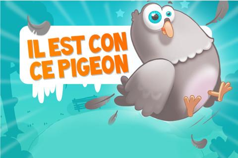 Il est Con ce Pigeon, le pigeon le plus stupide du Web est dispo Gratuitement sur l’App Store