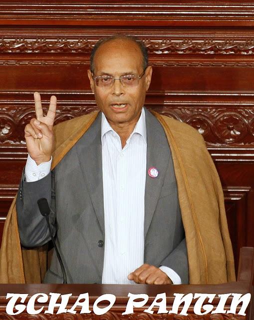 Mr Marzouki, vous n'etes pas notre président...meme habillé en Burnous (réponse à ses voeux pour l'année 2012)