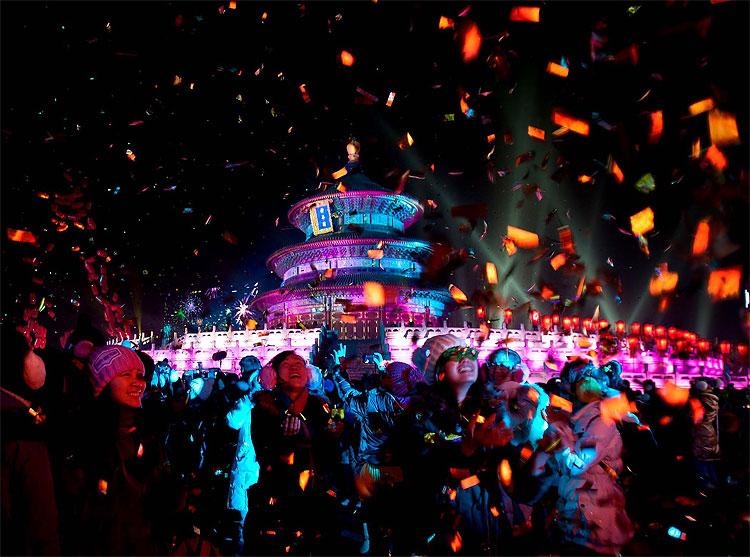 Le Nouvel an en photos .. 16 New Years 2012: Celebrations Around the World!