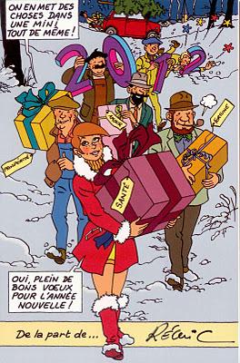 Les auteurs de BD présentent les voeux 2012 ! Les auteurs de BD présentent les voeux 2012 !