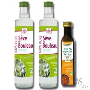 cure flores alpes seve de bouleau et argousier UNE CURE DETOX APRES LES FETES !!!