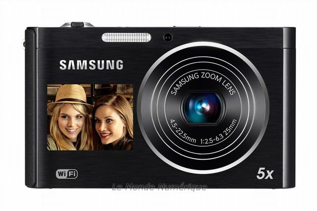 Appareil photo numérique Samsung DV300F avec double écran et Wi-Fi Appareil photo numérique Samsung DV300F avec double écran et Wi-Fi