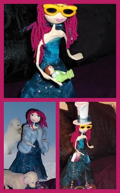 Pinky star Doll