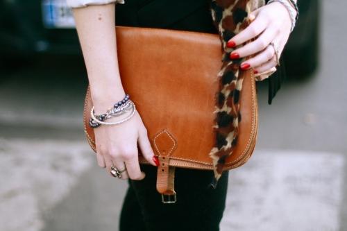 sac vintage fauve Soft shades