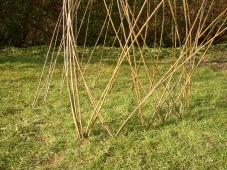 fabriquer un tipi en osier fabriquer un tipi en osier
