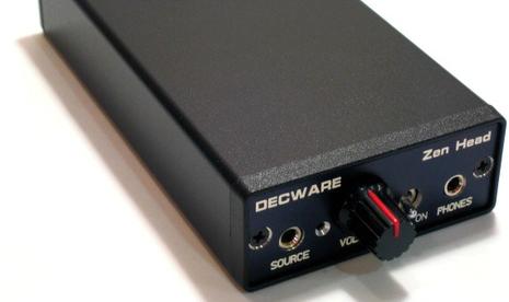 Decware ZenHead : l’ampli portable pour gros casques Decware ZenHead : l’ampli portable pour gros casques